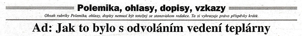 Ad: Jak to bylo s odvoláním teplárny