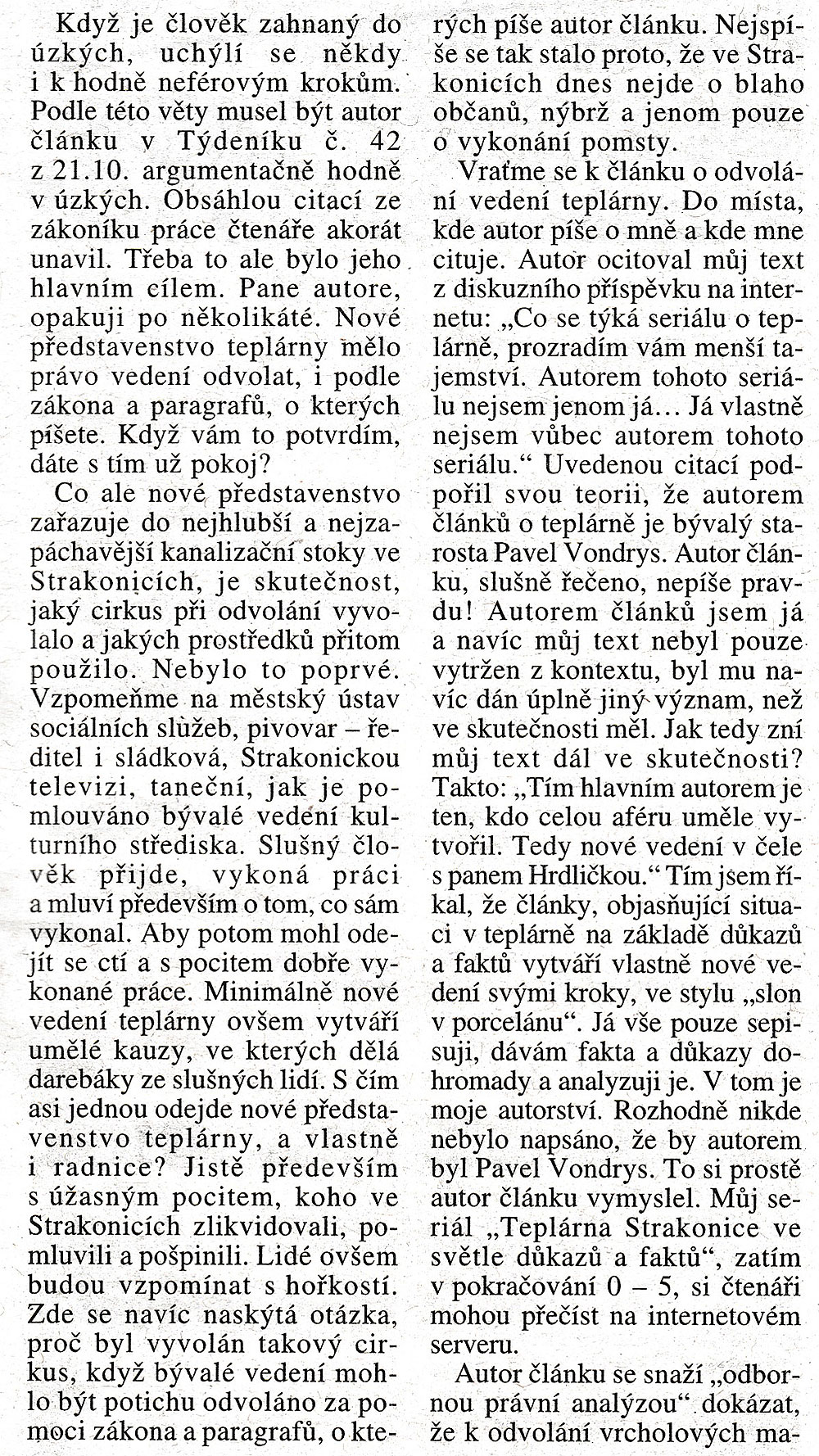Ad: Jak to bylo s odvoláním teplárny