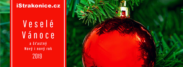 Veselé Vánoce a šťastný Nový i nový rok 2019 přeje magazín iStrakonice.cz
