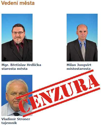 Cenzurovaný tajemník ve Strakonicích