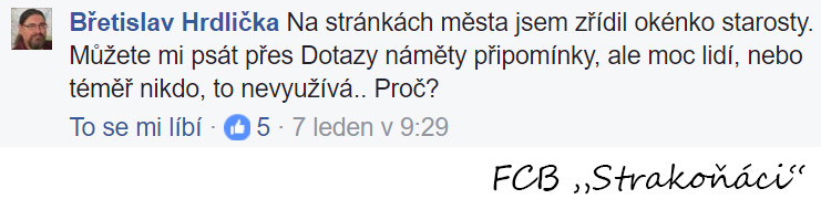Břetislav Hrdlička - facebook "Strakoňáci"