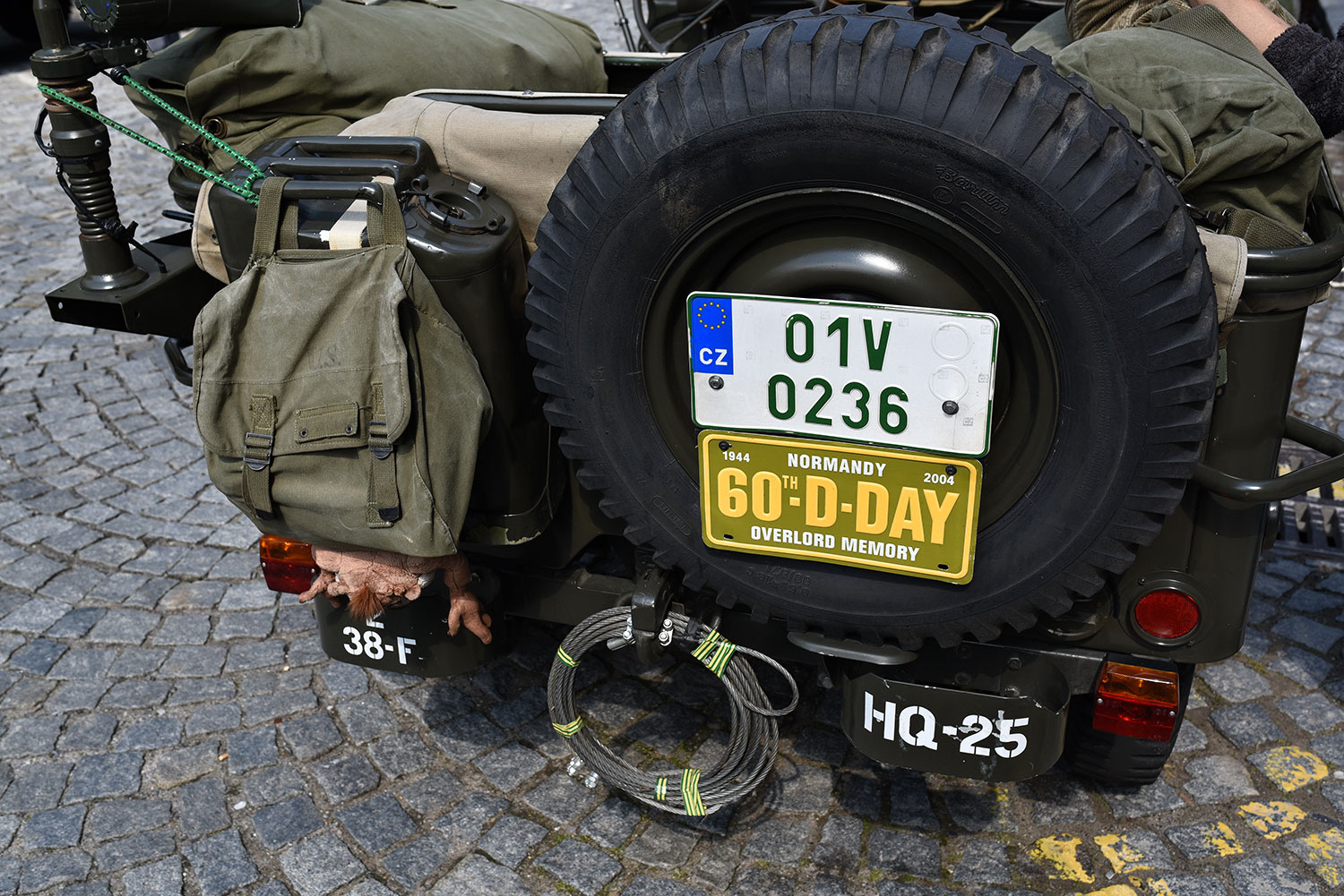 Příjezd historickývh vozidel Convoy of Liberty do Strakonic
