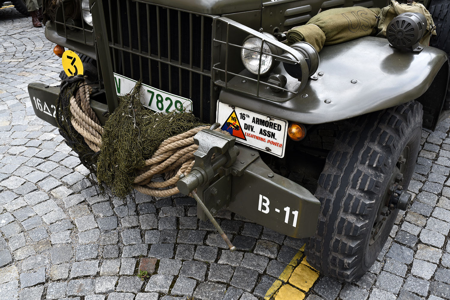 Příjezd historickývh vozidel Convoy of Liberty do Strakonic