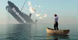 Strakonice se potápí