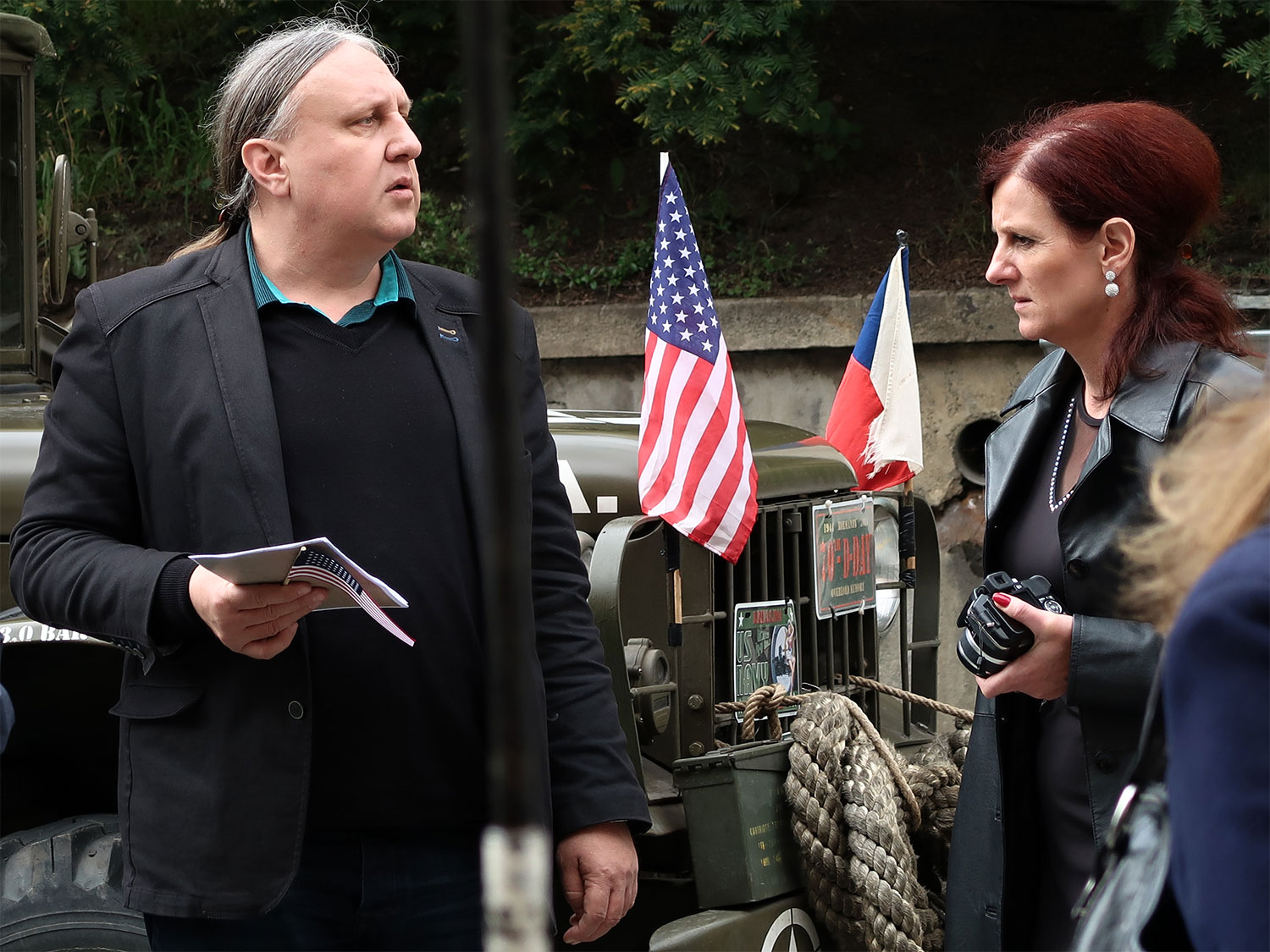 Ředitel MěKS František Christelbauer a tisková mluvčí radnice Markéta Bučoková – dva lidé, kteří podávají nejčastěji informace o MDF