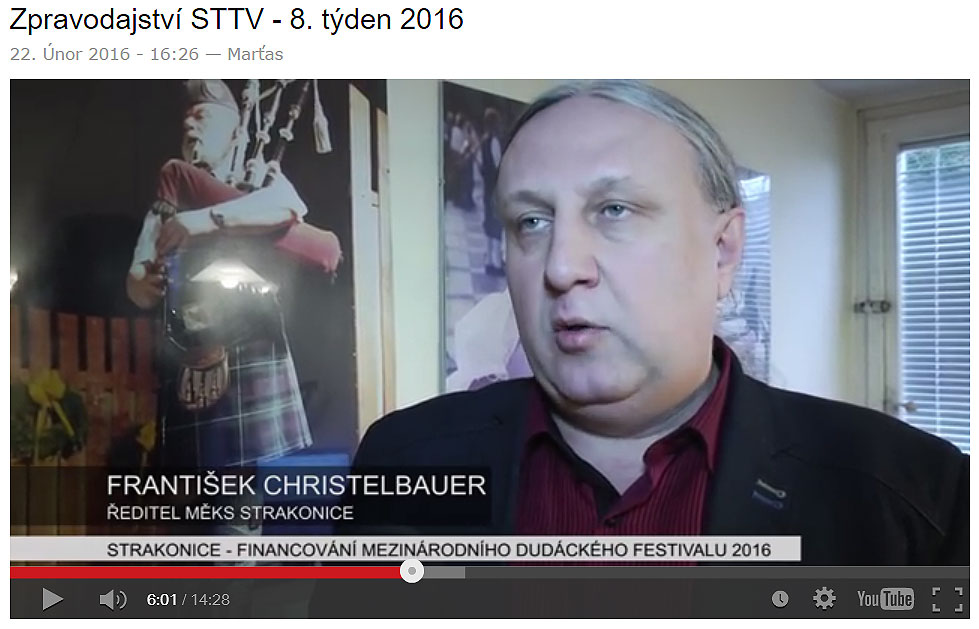 Ředitel Christelbauer praví – město přispívat na MDF bude