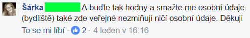 Paní Šárka se snažila 4.1.2017 v 16:16 radního Rudolfa Oberfalcera slušnou formou přimět k tomu, aby od svého nevhodného jednání upustil