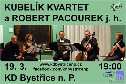 Pozvánka na koncert Roberta Pacourka a dalších muzikantů. Bohužel ta do Strakonic stále chybí...