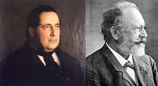 Dva spisovatelé a milovníci Šumavy, kteří mají dnes svá vlastní piva – Adalbert Stifter a Karel Klostermann