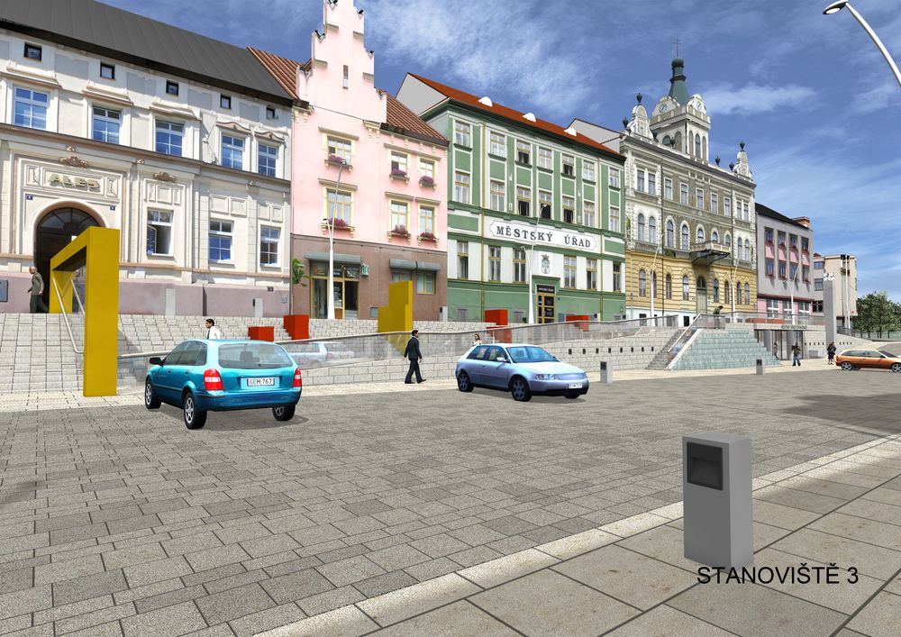 Pohled z jižní strany náměstí