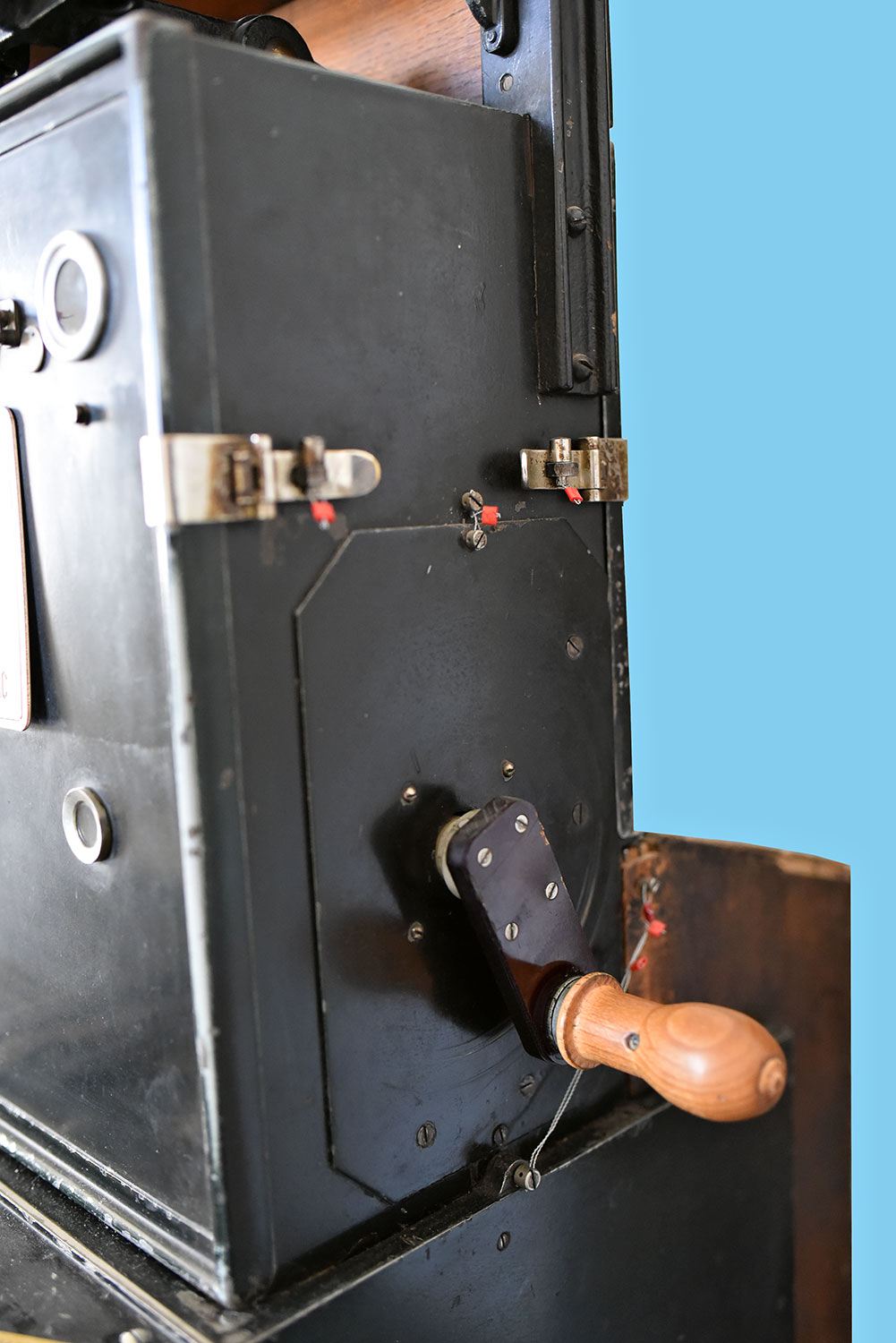 Vyřazené elektromechanické zabezpečovací zařízení ze žst. Strakonice