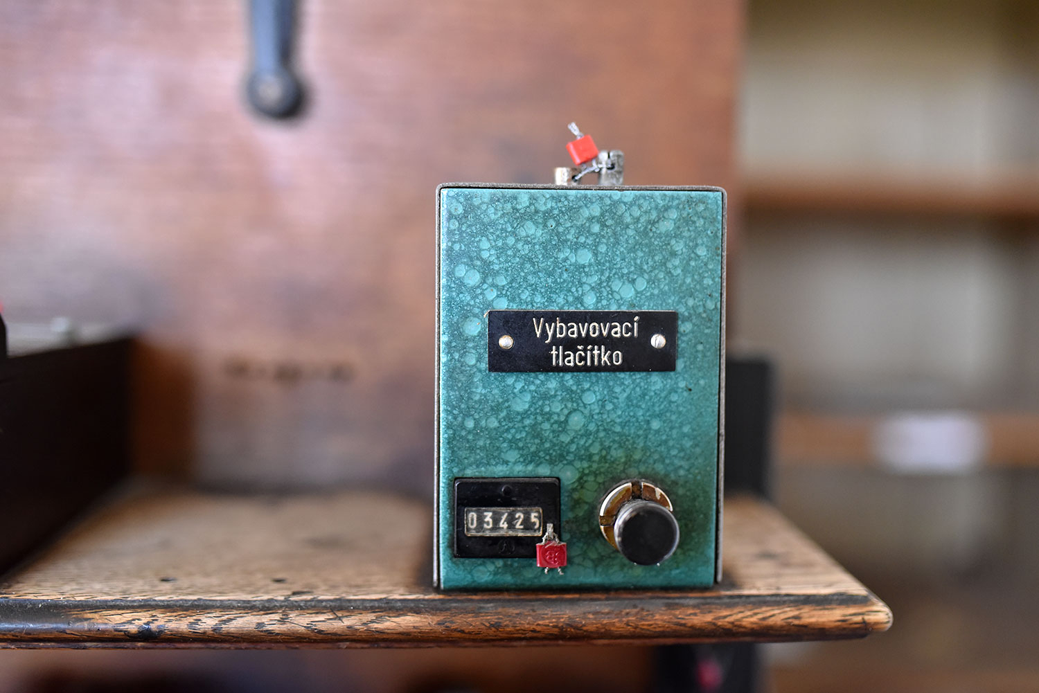 Vyřazené elektromechanické zabezpečovací zařízení ze žst. Strakonice