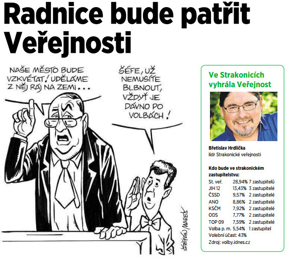 Radnice bude patřit Veřejnosti, 5 Plus 2, region Strakonicko, 17.10.2017, číslo 39