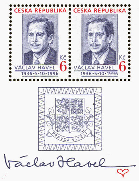 Foto 4: Prezident České republiky Václav Havel (5. října 1936 Praha – 18. prosince 2011 Vlčice-Hrádeček)