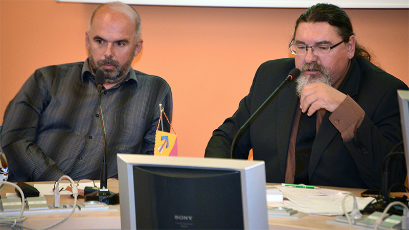 Místostarosta Milan Jungvirt a starosta Břetislav Hrdlička, kteří řídili špatně Městský úřad ve Strakonicích