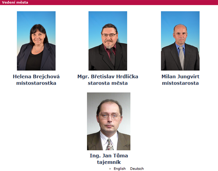 Situace na radnici po volbách v roce 2014 – nová fota vedení města