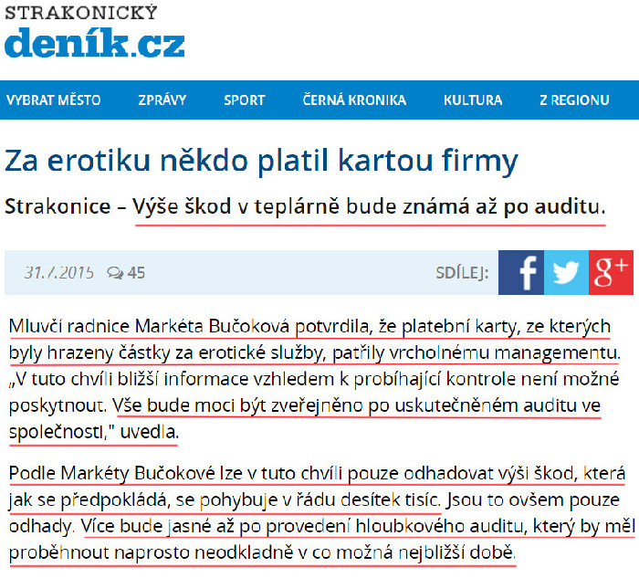 Avizovaný audit v Teplárně Strakonice, a.s., strakonicky.denik.cz, 31.7.2015