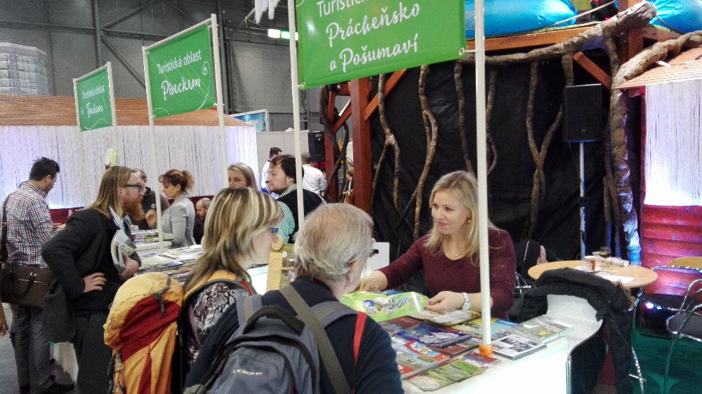 REGIONTOUR Brno, 19. až 22.1.2017, stánek Jihočeského kraje – „Jižní Čechy pohodové“