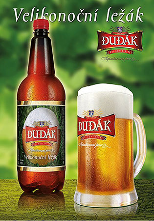 Ve strakonickém pivovaru dříve uměli dělat reklamu na velikonoční pivo bez nutnosti používat název „míchaný nápoj na bázi piva“