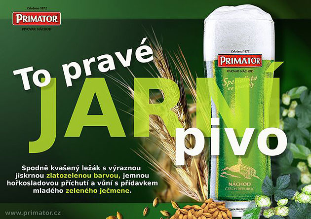 Reklamní leták pivovaru Náchod bez nutnosti používat název „míchaný nápoj na bázi piva“
