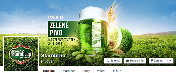 Pivovar Starobrno dovedl své zelené pivo marketingově k dokonalosti