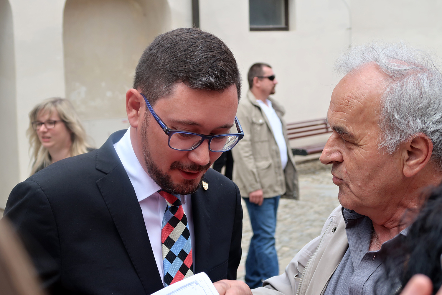 Prezident Miloš Zeman ve Strakonicích – Jiří Ovčáček, ředitel Odboru tiskového a tiskový mluvčí prezidenta republiky