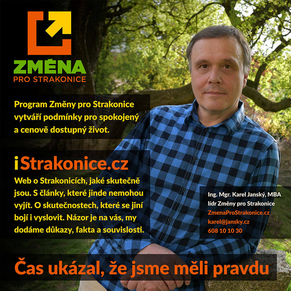 Čas ukázal, že jsem měl pravdu. Ústavní soud v Brně rozhodl dne 9.8.2019 svým usnesením o neplatnosti voleb ve Strakonicích. Jeho usnesení je zde. Nyní by tedy Strakonická Veřejnost jako poražená, a ve volbách podvádějící, měla přijmout zodpovědnost za své činy. Karel Janský