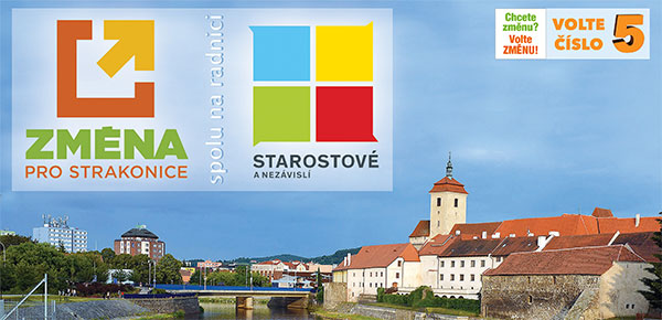 Změna pro Strakonice + Starostové (STAN)