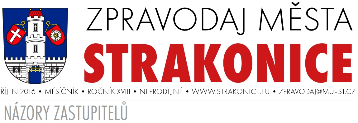 Foto 6: Zpravodaj města Strakonic, ve kterém se pokusil Pavel Vondrys uveřejnit svůj příspěvek – říjen 2016, ročník 18